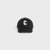 Gorra de béisbol con inicial en algodón Gorra de béisbol con inicial en algodón
