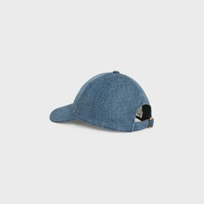 Gorra de béisbol Triomphe en denim lavado Union Gorra de béisbol Triomphe en denim lavado Union