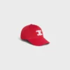 Gorra de béisbol Triomphe en gabardina de algodón