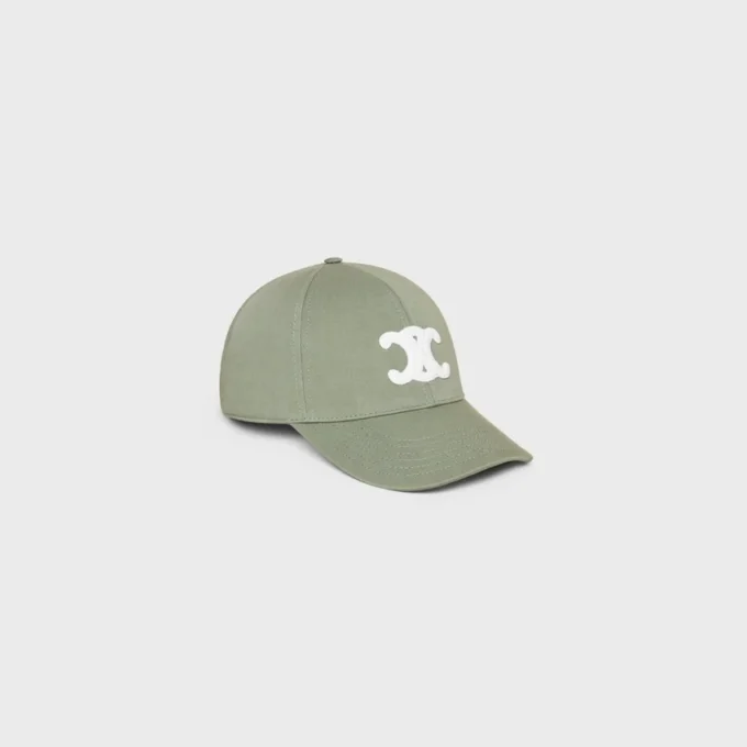 Gorra de béisbol Triomphe en gabardina de algodón