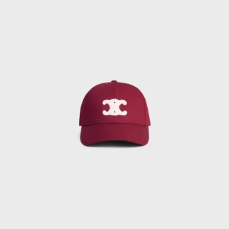 Gorra de béisbol Triomphe en gabardina de algodón