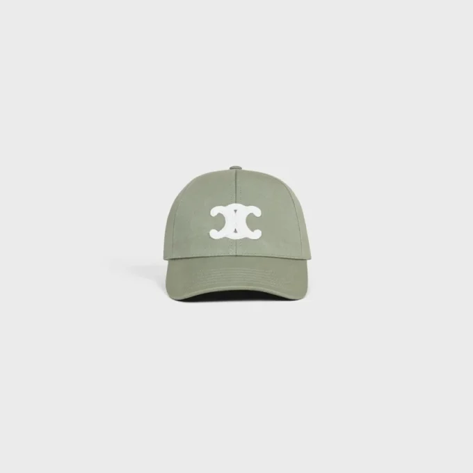Gorra de béisbol Triomphe en gabardina de algodón