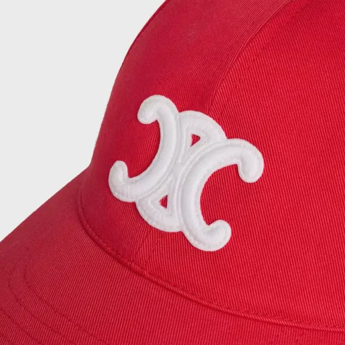 Gorra de béisbol Triomphe en gabardina de algodón