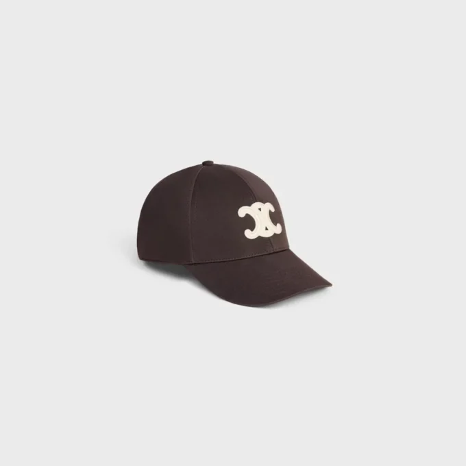 Gorra de béisbol Triomphe en gabardina de algodón lavado