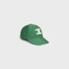 Gorra de béisbol Triomphe en gabardina de algodón lavado