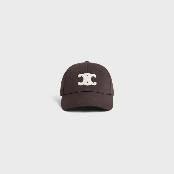Gorra de béisbol Triomphe en gabardina de algodón lavado