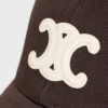 Gorra de béisbol Triomphe en gabardina de algodón lavado