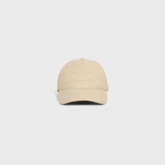 Gorra de béisbol Triomphe en piel de becerro