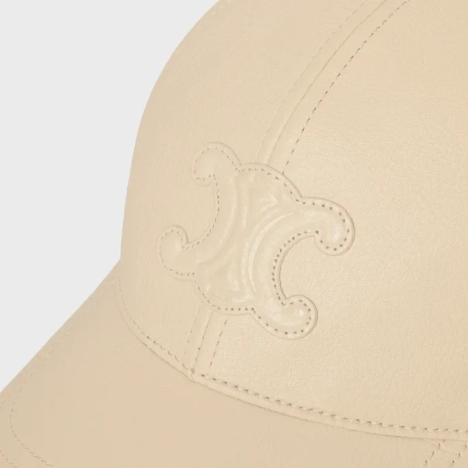 Gorra de béisbol Triomphe en piel de becerro Gorra de béisbol Triomphe en piel de becerro