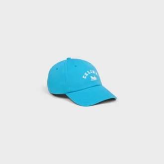 Gorra Richelieu de sarga de algodón