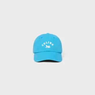 Gorra Richelieu de sarga de algodón
