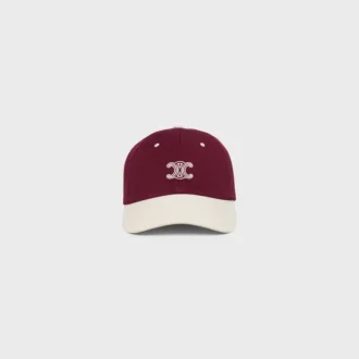 Gorra Triomphe Richelieu en sarga de algodón