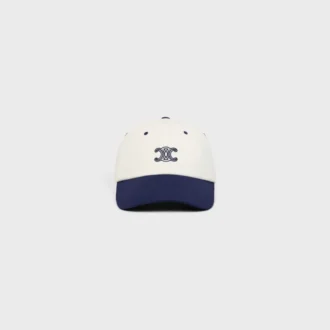 Gorra Triomphe Richelieu en sarga de algodón