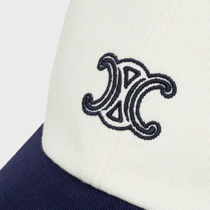 Gorra Triomphe Richelieu en sarga de algodón Gorra Triomphe Richelieu en sarga de algodón