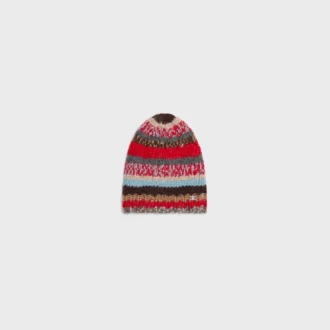Gorro de alpaca Mouline y lana