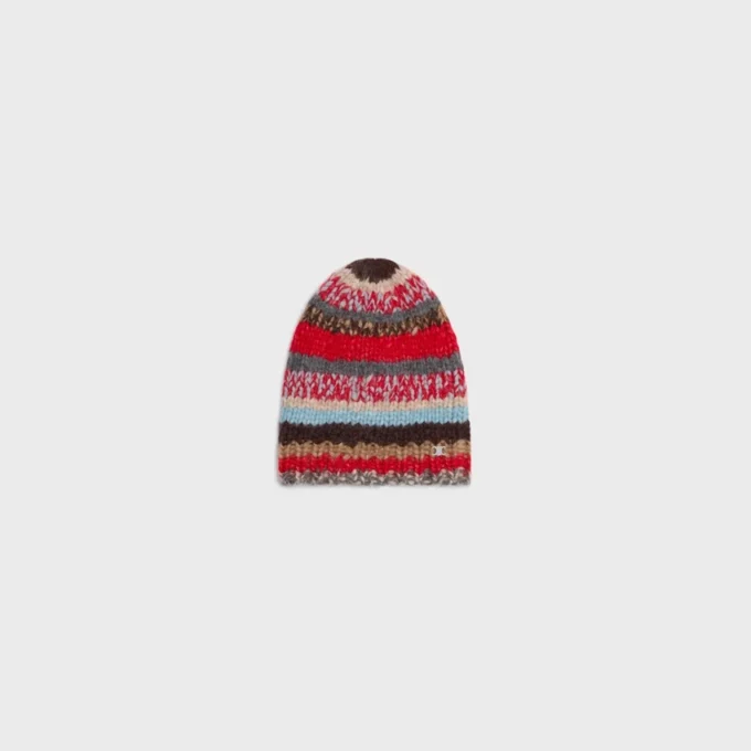 Gorro de alpaca Mouline y lana Gorro de alpaca Mouline y lana