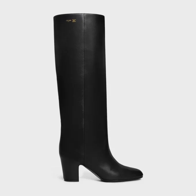 Iconic – Bota alta de piel de becerro
