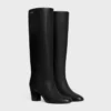Iconic – Bota alta de piel de becerro