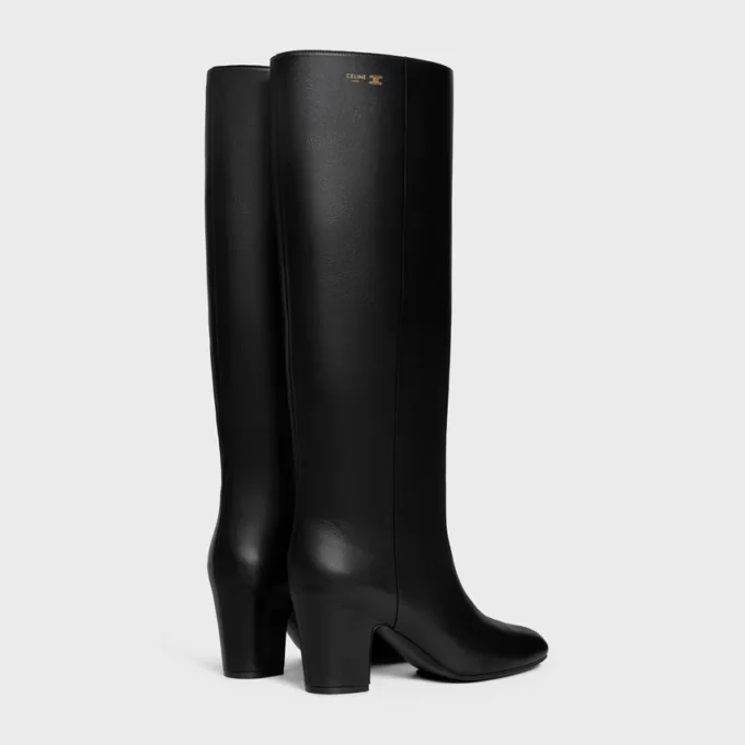 Iconic – Bota alta de piel de becerro