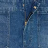 Jeans acampanados 002 en denim de algodón ligero Jeans acampanados 002 en denim de algodón ligero