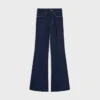 Jeans acampanados 003 en denim índigo ligero Jeans acampanados 003 en denim índigo ligero