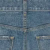Jeans acampanados Dylan con firma en denim de algodón Jeans acampanados Dylan con firma en denim de algodón