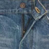 Jeans acampanados Dylan con firma en denim de algodón Jeans acampanados Dylan con firma en denim de algodón