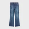 Jeans acampanados en denim con lavado Dark Union Jeans acampanados en denim con lavado Dark Union