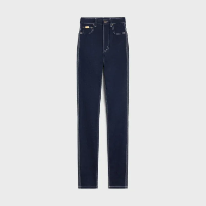 Jeans ajustados 001 en denim elástico Jeans ajustados 001 en denim elástico