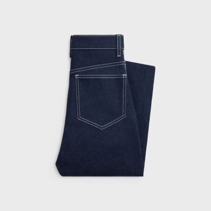 Jeans ajustados 001 en denim elástico Jeans ajustados 001 en denim elástico