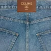 Jeans boyfriend bordados 001 en denim de algodón Jeans boyfriend bordados 001 en denim de algodón
