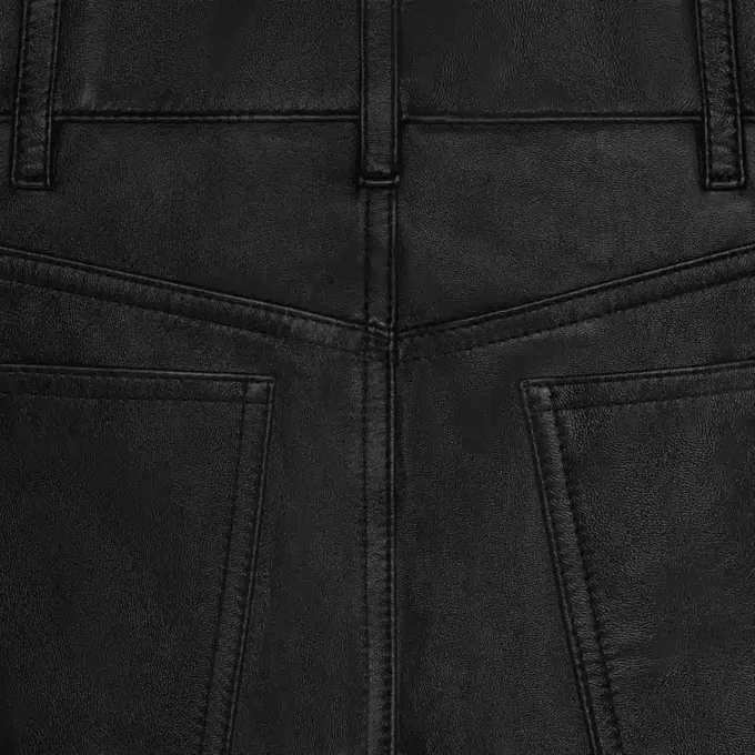 Jeans Françoise en piel de cordero suave Jeans Françoise en piel de cordero suave