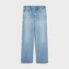 Jeans Jolene en denim lavado azul dorado Jeans Jolene en denim lavado azul dorado