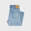 Jeans Jolene en denim lavado azul dorado Jeans Jolene en denim lavado azul dorado