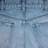Jeans Jolene en denim lavado azul dorado Jeans Jolene en denim lavado azul dorado