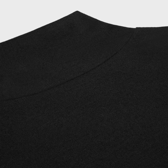 Jersey de cuello alto en punto de lana Jersey de cuello alto en punto de lana