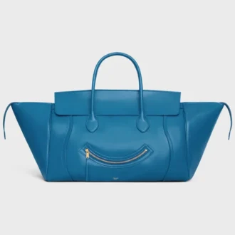 Luggage Big Smile en piel de becerro brillante