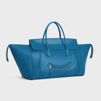 Luggage Big Smile en piel de becerro brillante