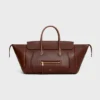 Luggage de piel de cordero flexible y brillante Luggage de piel de cordero flexible y brillante