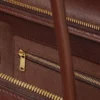 Luggage grande de piel de cordero flexible y brillante