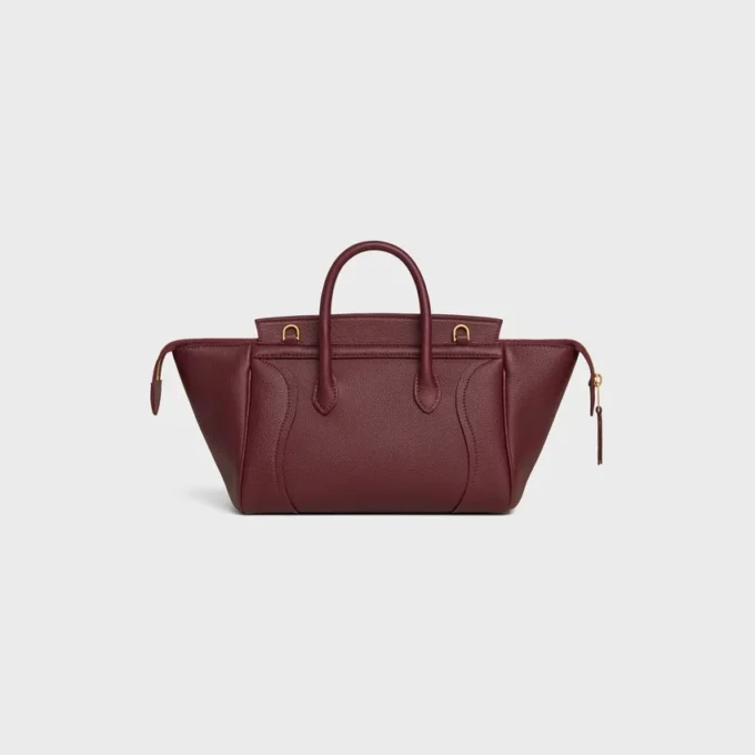 Luggage pequeño de piel de becerro granulada Luggage pequeño de piel de becerro granulada
