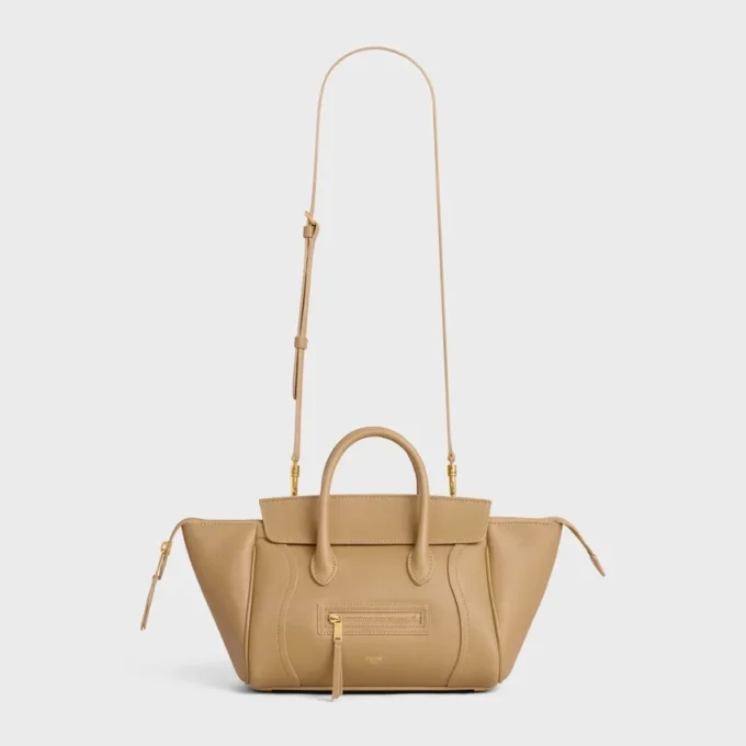 Luggage pequeño de piel de becerro granulada Luggage pequeño de piel de becerro granulada