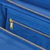 Luggage pequeño de piel de cordero flexible y brillante