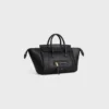 Luggage pequeño de piel de cordero flexible y brillante Luggage pequeño de piel de cordero flexible y brillante