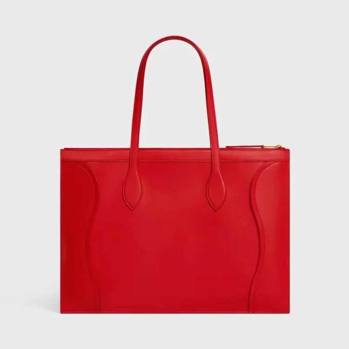 Luggage plano de piel de becerro brillante Luggage plano de piel de becerro brillante
