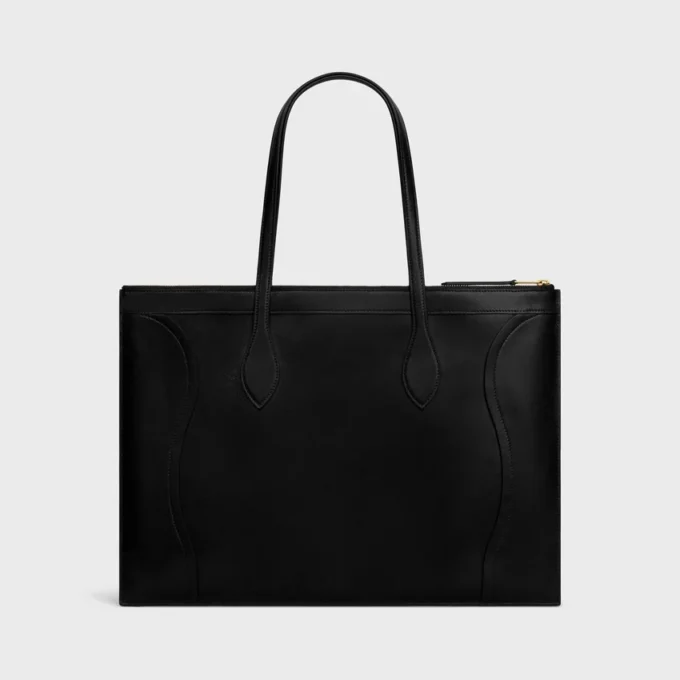 Luggage plano de piel de becerro brillante Luggage plano de piel de becerro brillante
