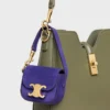 Micro Claude en piel de becerro de gamuza Micro Claude en piel de becerro de gamuza