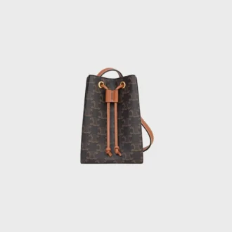 Micro Sailor en Triomphe Canvas y piel de becerro