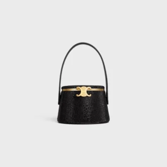 Minaudière CELINE Nina en piel de becerro de gamuza con strass