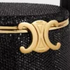 Minaudière CELINE Nina en piel de becerro de gamuza con strass Minaudière CELINE Nina en piel de becerro de gamuza con strass